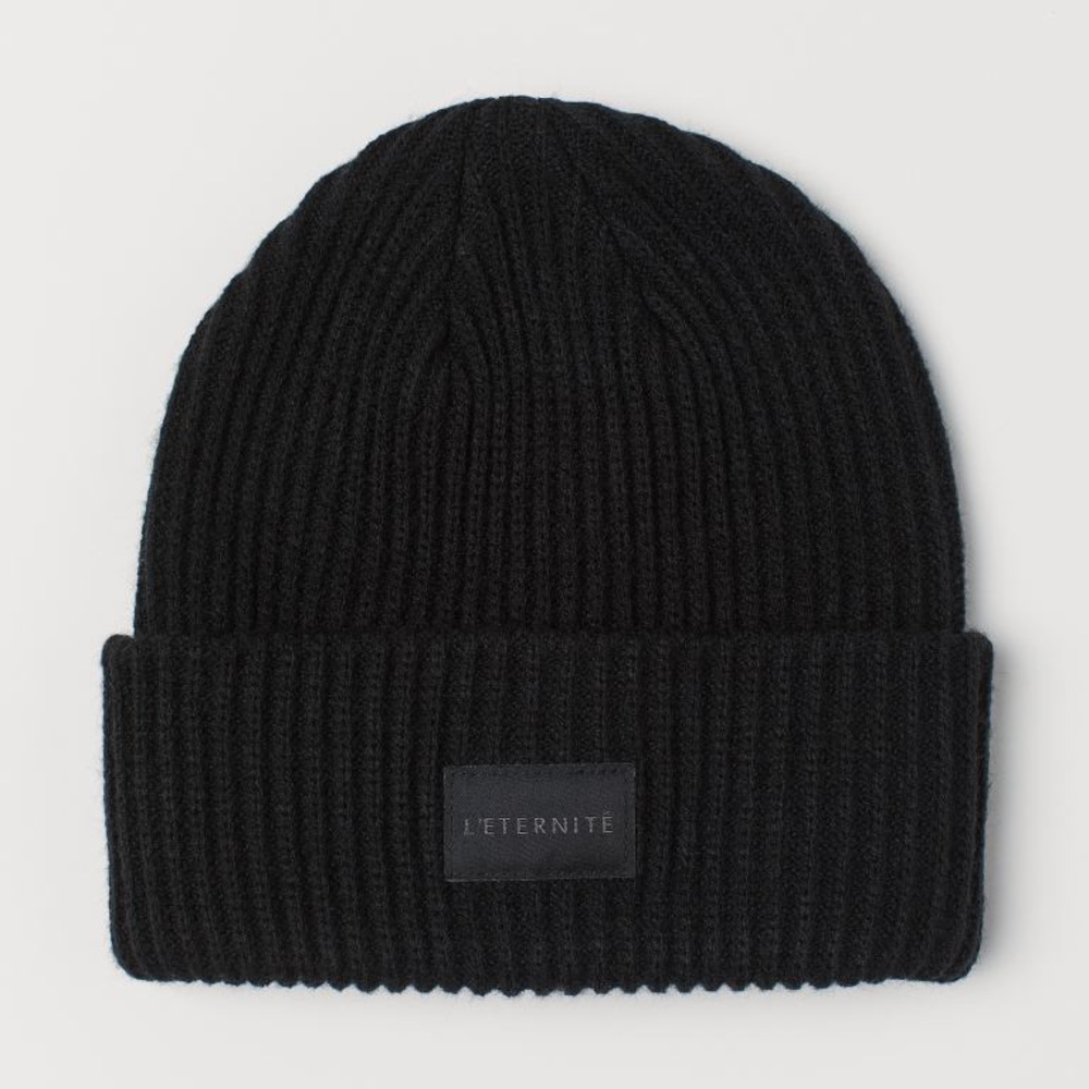 L’eternite Black Beanie